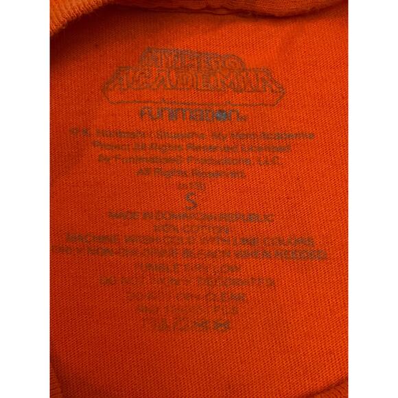 My Hero Academia Katsuki Bakugo T-Shirt Orange Size Small Funimation Anime Tee - Picture 6 of 7